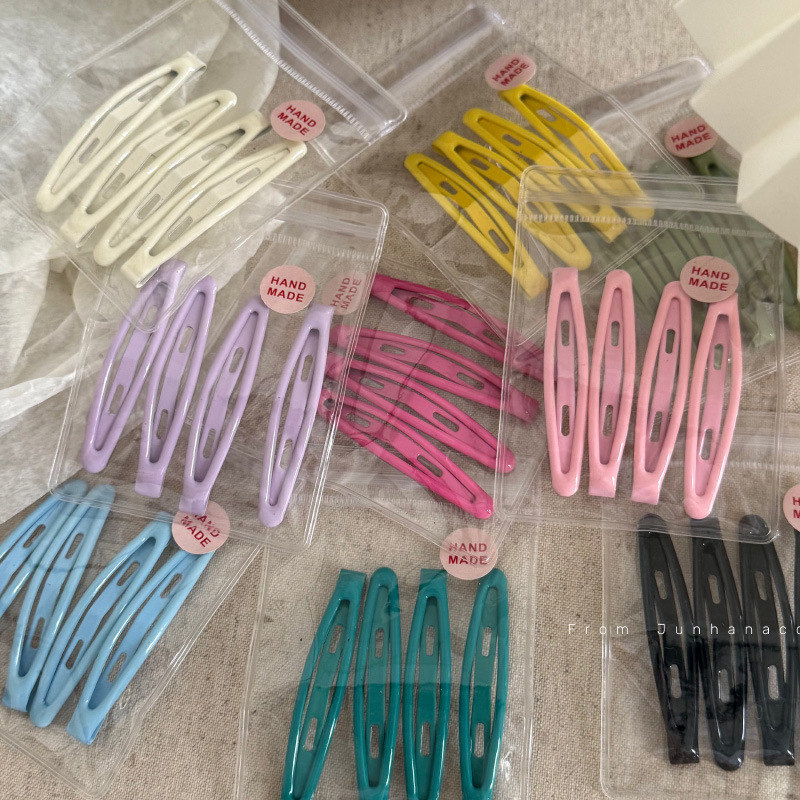 Bobby Pin Bulk - 4pcs Women Girls Alloy Bobby Pin