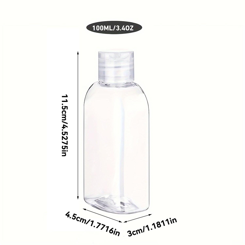 4pcs 100ml Transparent Travel  - Dry Shampoo Travel review and price