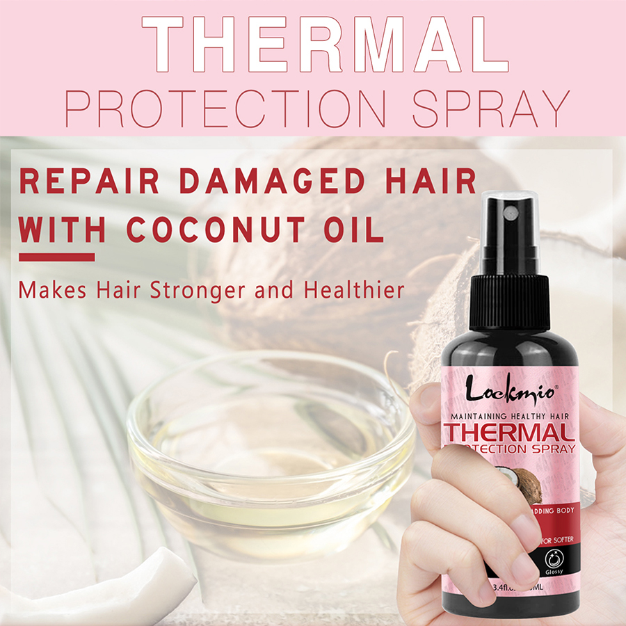 LOCKMIO Thermal Protect Spray  - Hair Care Heat Protectant review and price