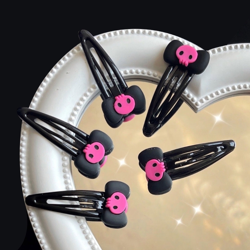 Skull Hairpin Bows Barrettes   - Bobby Pin Bulk review and price