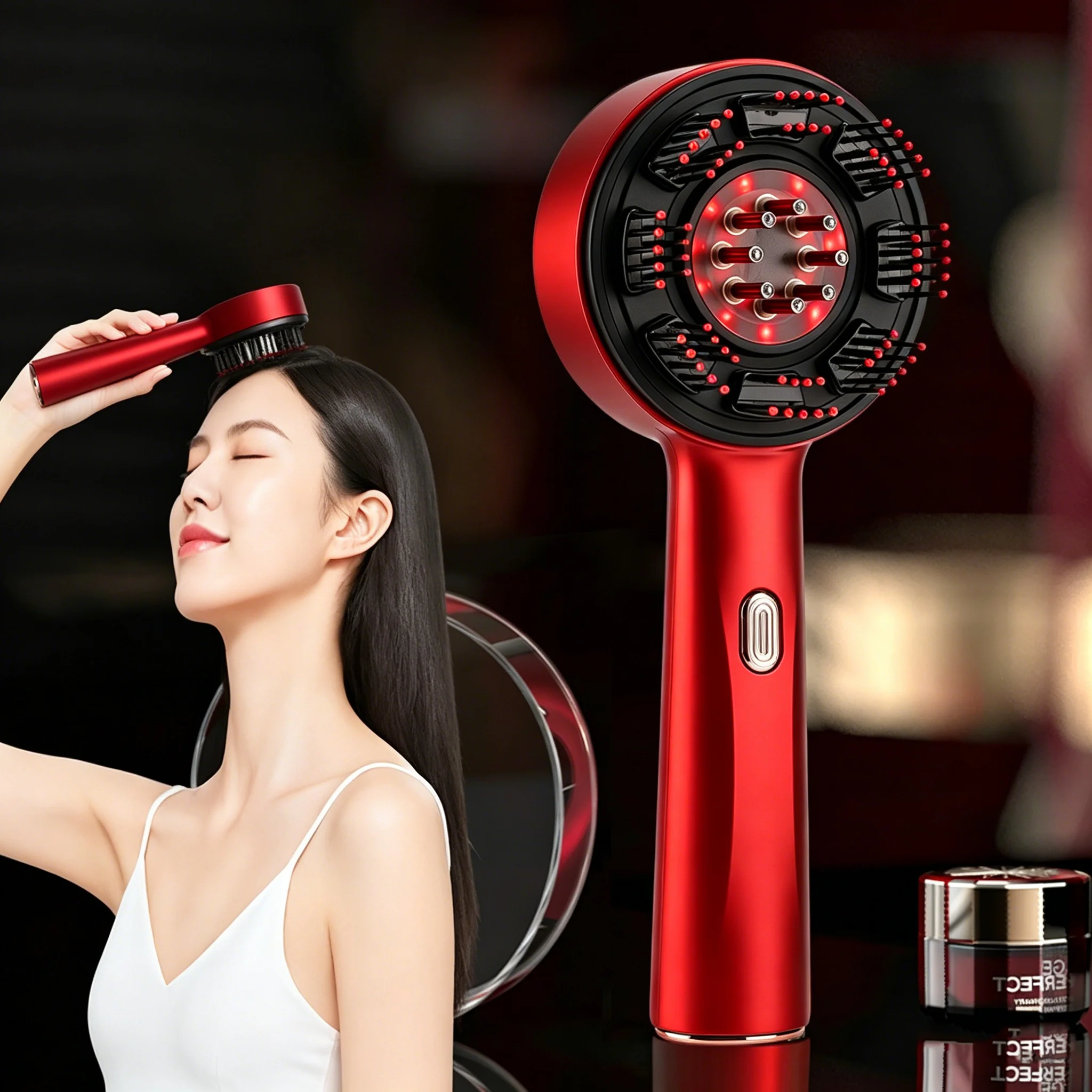 Electric Massage Comb Portable - Hair Care Essential Oil review and price
