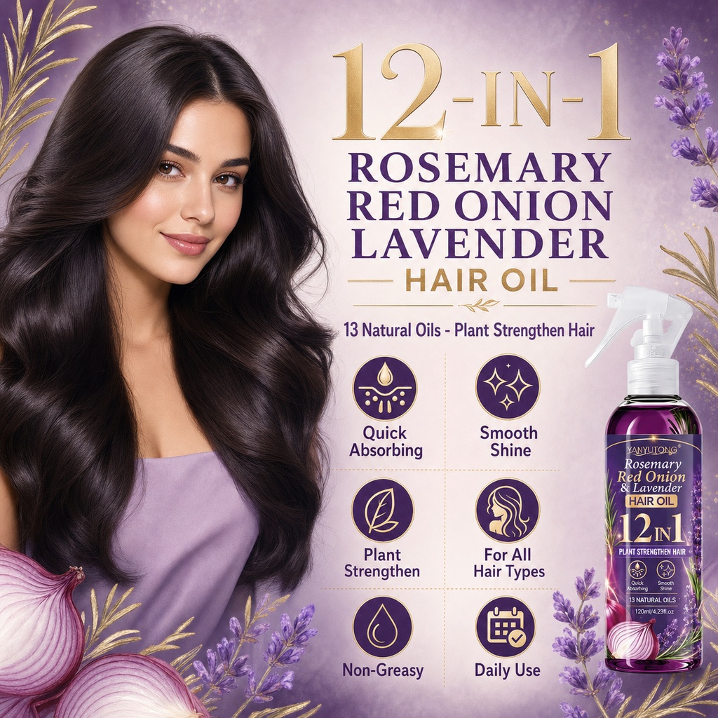 120ml Rosemary and Onion Hair  - Hair Care Heat Protectant review and price