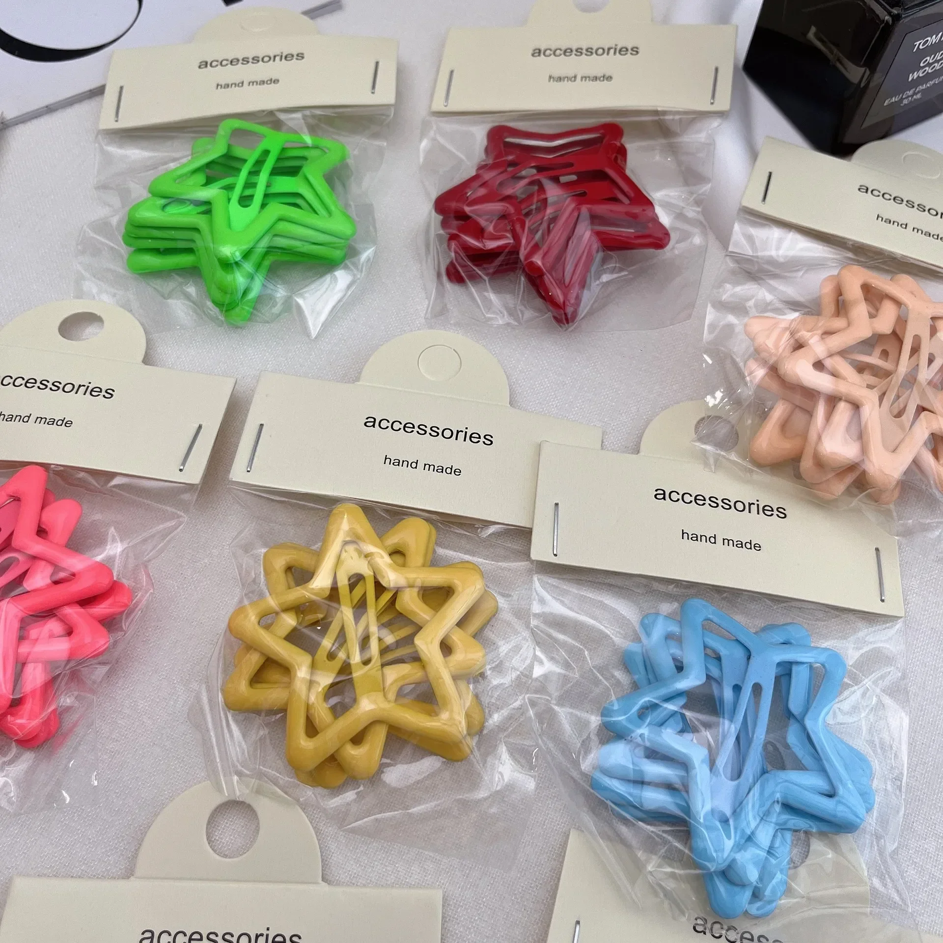 5pcs Y2K Girls Candy Color Sta - Bobby Pin Bulk review and price
