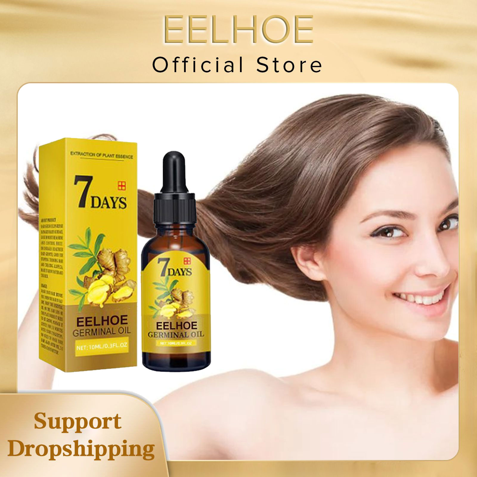 EELHOE Ginger Hair Growth Oil  - Hair Care Natural Products review and price