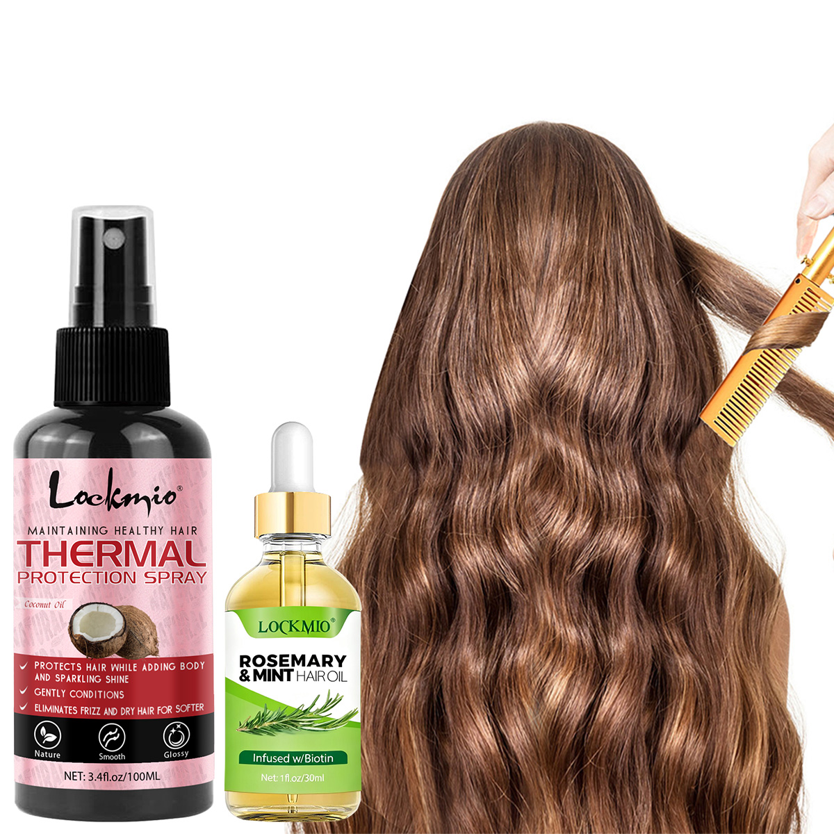 Heat Protection Spray Deep Nou - Hair Care Heat Protectant review and price