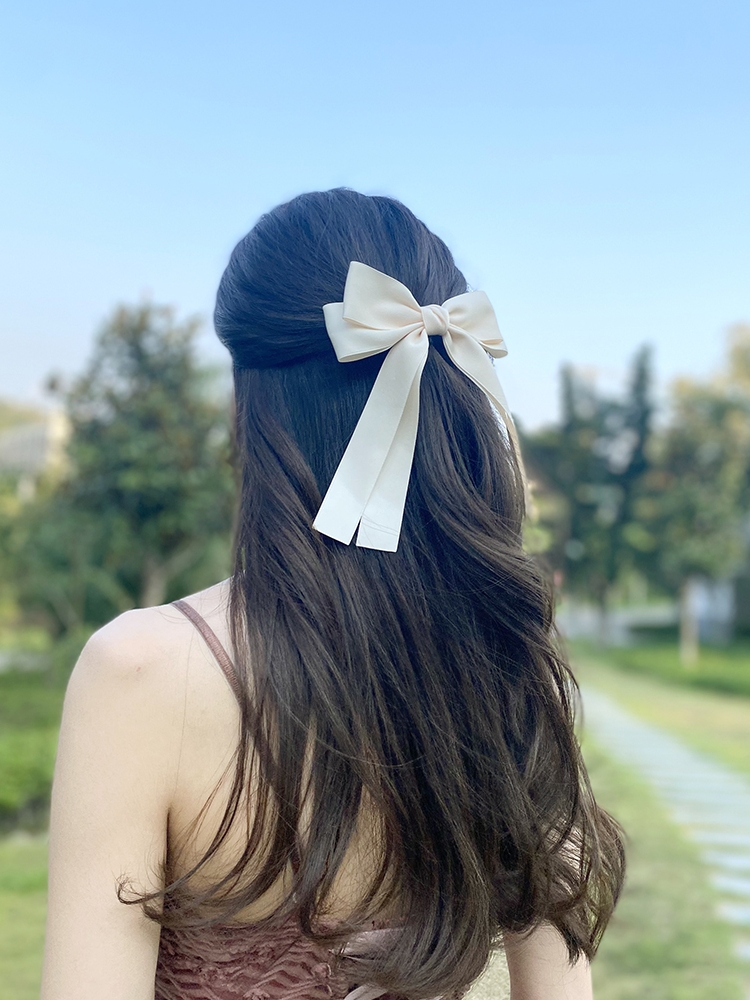 Korea Elegant Long Ribbon Bow  - Bobby Pin Bulk review and price