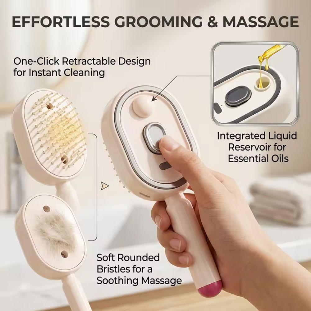 Electric Spray Comb Set with A - Hair Care Essential Oil review and price