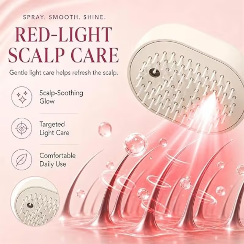 Electric Airbag Massage Comb w - Hair Care Essential Oil review and price