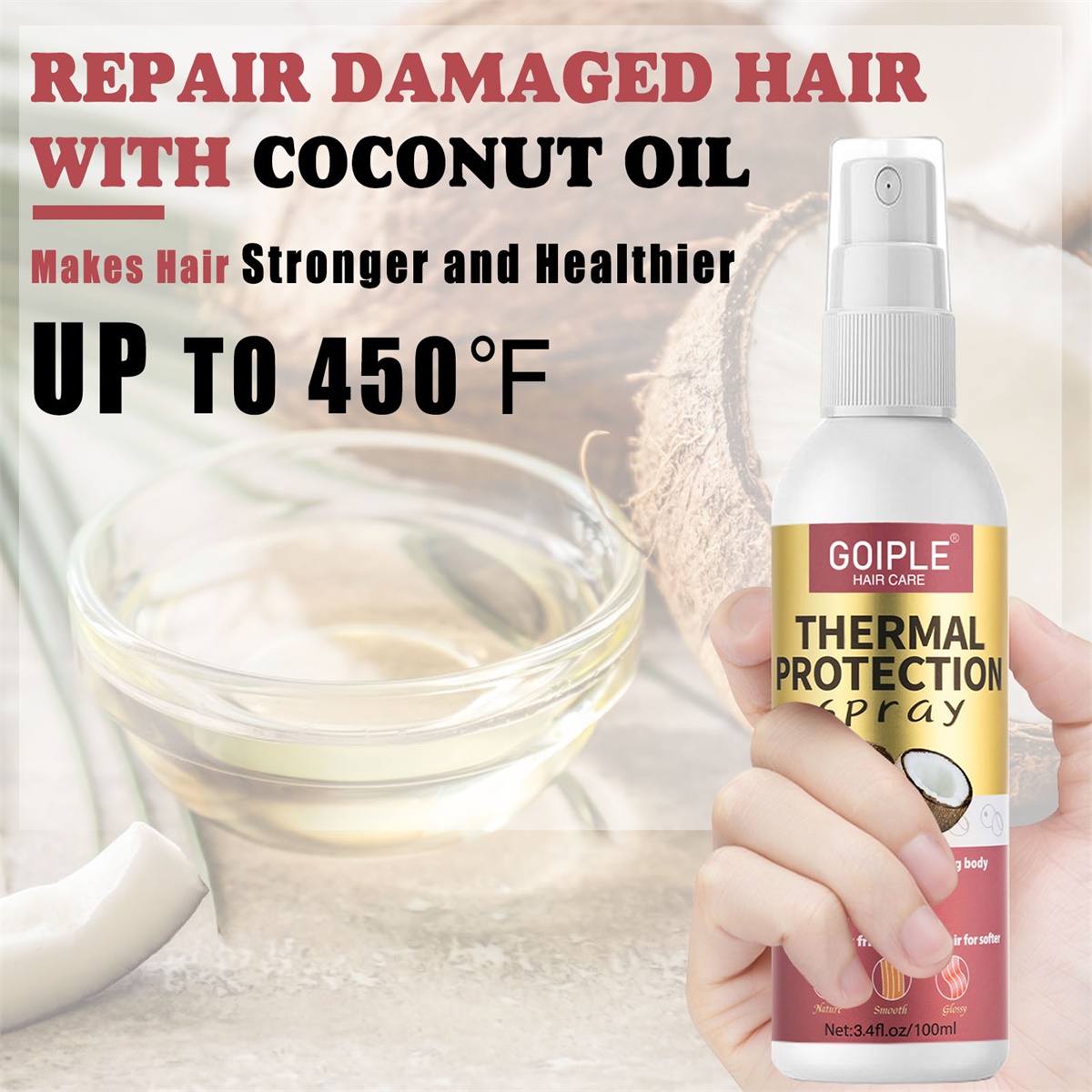 Hair Moisturizing Growth Kit,N - Hair Care Heat Protectant review and price