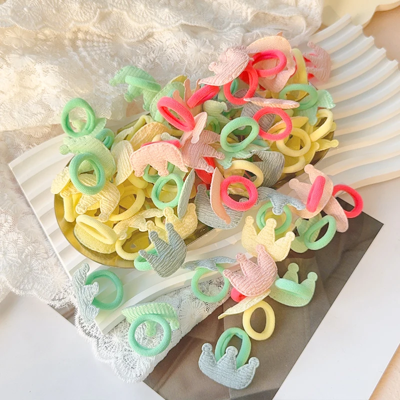 10pcs/set Cartoon Crown Butter - Hair Care Baby review and price