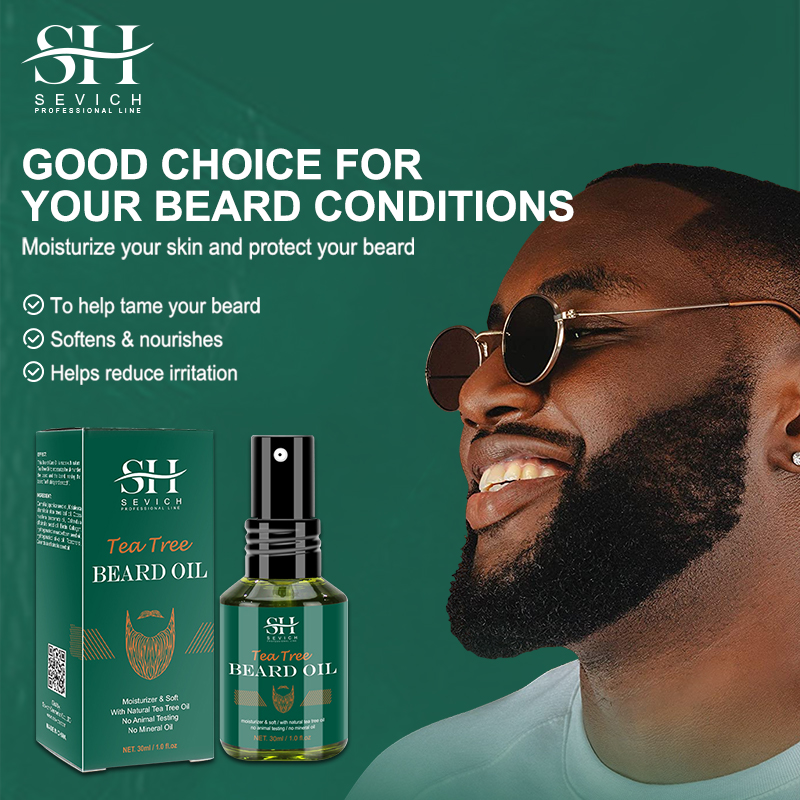 Tea Tree Beard Oil Set For Men - Hair Care Natural Products review and price
