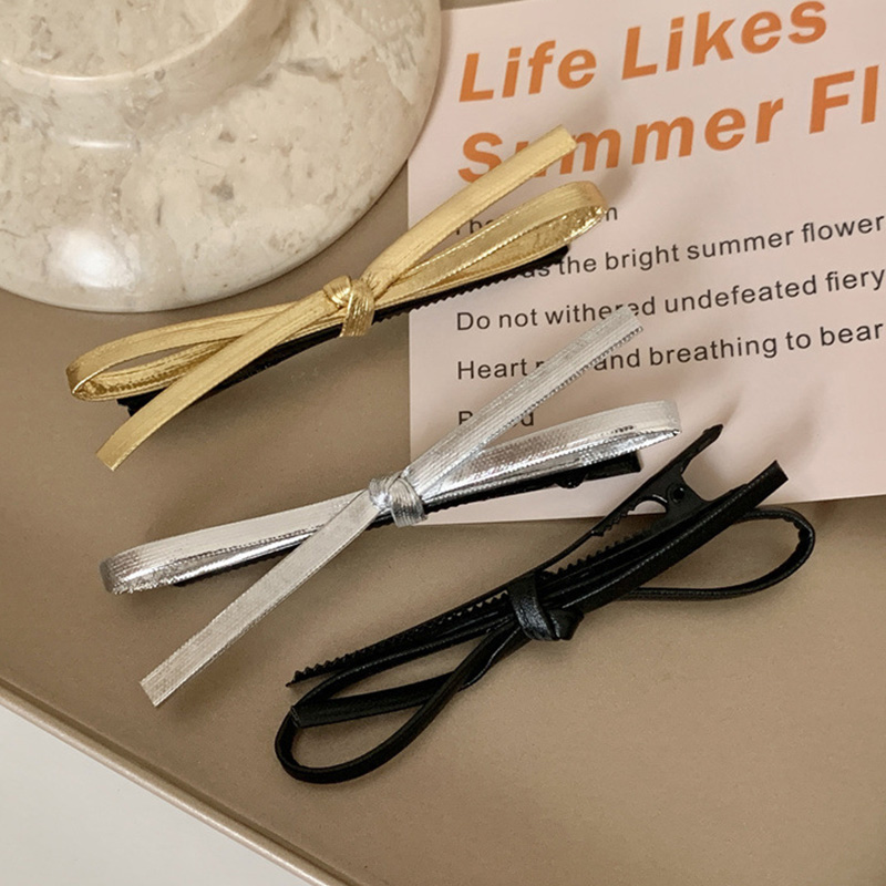 New 1PCS PU Leather Bow Hairpi - Bobby Pin Bulk review and price