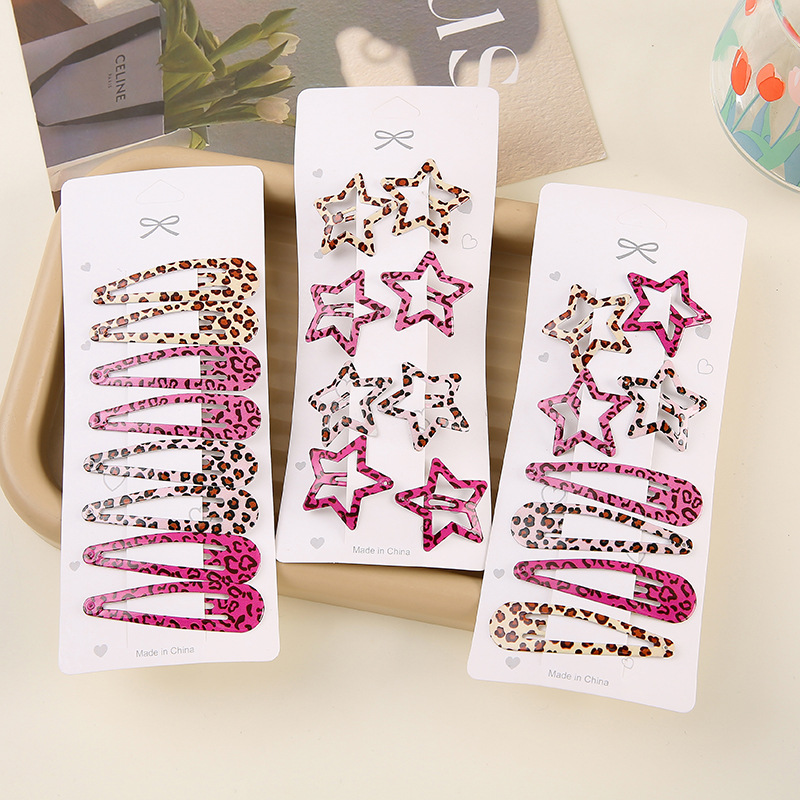 Simple Leopard Print Hairpins  - Bobby Pin Bulk review and price