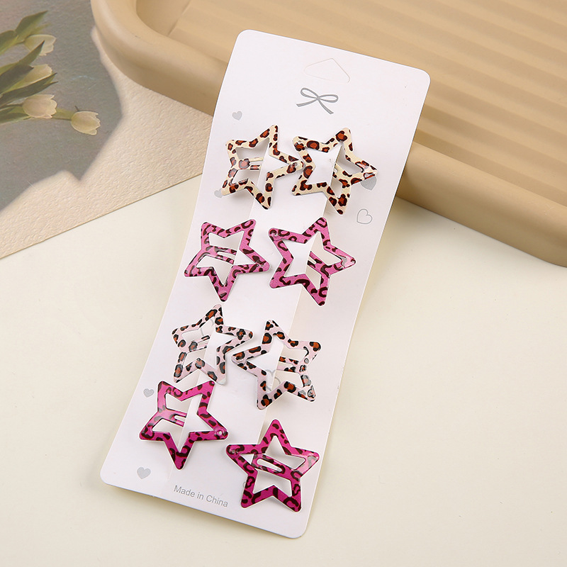 Simple Leopard Print Hairpins  - Bobby Pin Bulk review and price
