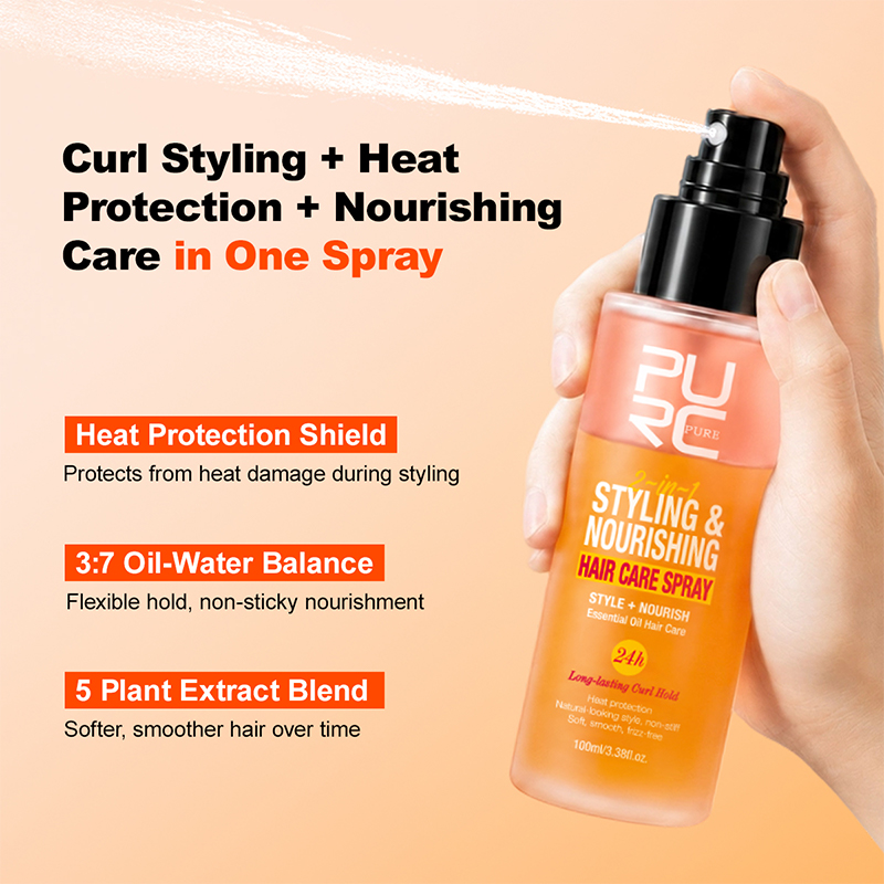 PURC Thermal Protection Spray  - Hair Care Heat Protectant review and price