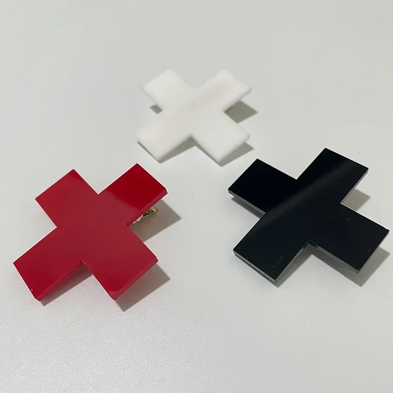 Y2K Red Cross Hair Clip Punk G - Bobby Pin Bulk review and price